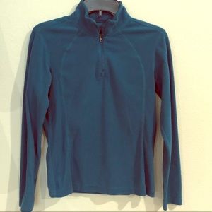 Women’s Columbia blue fleece pullover